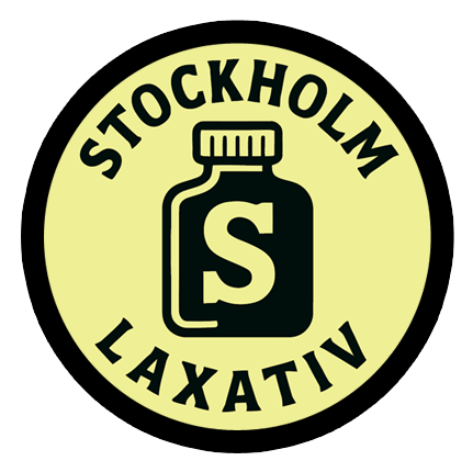 Stockholm Laxativ – vaakuna