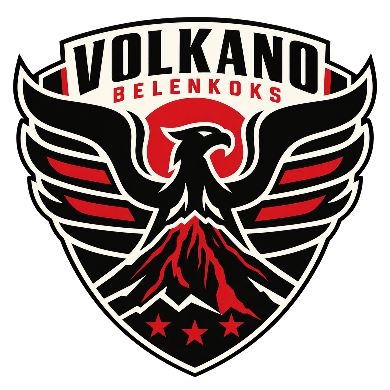 Volkano Belenkoks – vaakuna